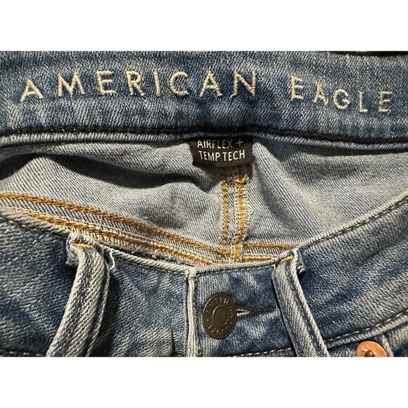 American Eagle AirFlex+ Temp Tech Straight Jean, Men's Size 29x30, Medium Indigo - Picture 7 of 8